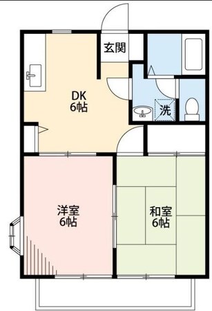 原市駅 徒歩16分 1階の物件間取画像